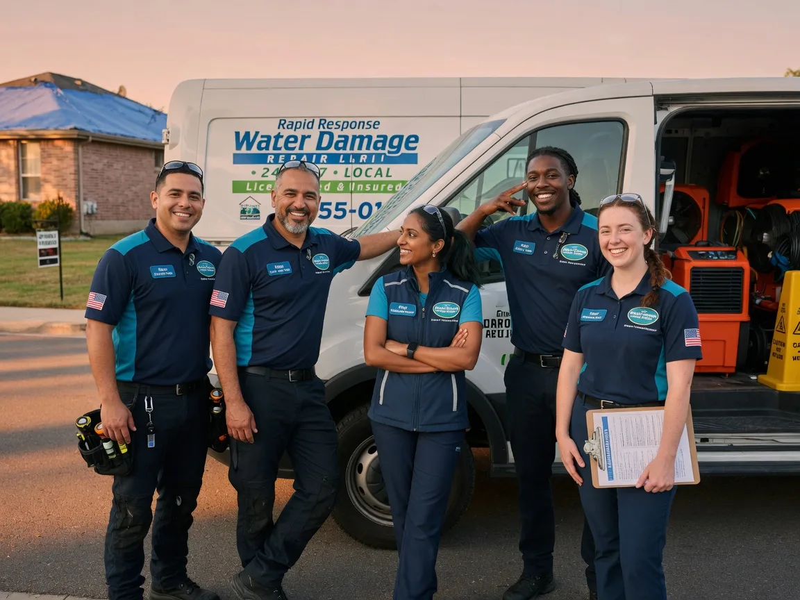 Water Damage Restoration company in Justin, TX